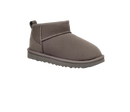 UGG Femme Botte Classic Ultra Mini Gris