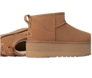 UGG Botte Classic Ultra Mini à plateforme  Marron