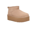 UGG Botte Classic Ultra Mini à plateforme Beige