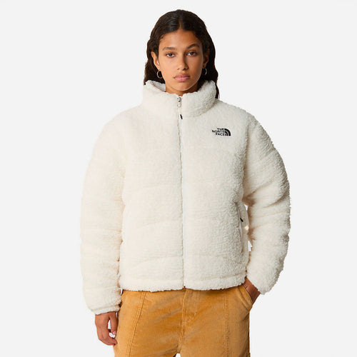 Veste Pile Nuptse - Blanche